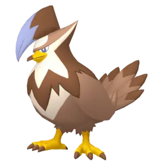Staraptor shiny front-facing sprite from Pokémon Omega Ruby
