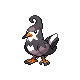 Staravia front-facing sprite from Pokémon Diamond