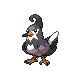 Staravia front-facing sprite from Pokémon Platinum