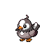 Starly front-facing sprite from Pokémon Diamond
