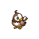Starly shiny front-facing sprite from Pokémon SoulSilver