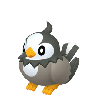 Starly front-facing sprite from Mega Dimension