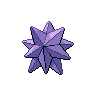 Starmie back-facing sprite from Pokémon White 2