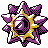 Starmie front-facing sprite from Pokémon Crystal