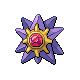 Starmie front-facing sprite from Pokémon Pearl