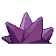 Starmie back-facing sprite from Pokémon FireRed