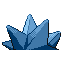 Starmie shiny back-facing sprite from Pokémon FireRed