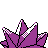 Starmie back-facing sprite from Pokémon Gold