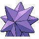 Starmie back-facing sprite from Pokémon HeartGold