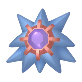 Starmie shiny front-facing sprite from Pokémon Shield