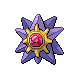 Starmie front-facing sprite from Pokémon Platinum