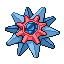 Starmie shiny front-facing sprite from Pokémon Sapphire