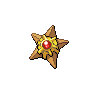 Staryu front-facing sprite from Pokémon Black 2