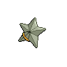 Staryu shiny back-facing sprite from Pokémon Black 2