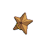 Staryu back-facing sprite from Pokémon Black