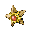 Staryu front-facing sprite from Pokémon Emerald