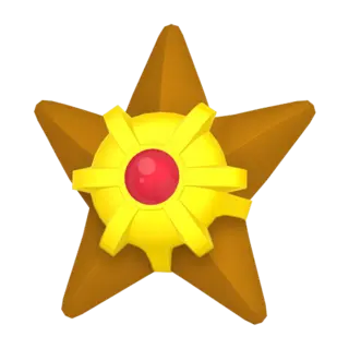 Staryu front-facing sprite from Legends Za