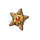 Staryu front-facing sprite from Pokémon Platinum