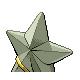 Staryu shiny back-facing sprite from Pokémon Platinum