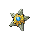 Staryu shiny front-facing sprite from Pokémon Platinum