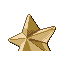 Staryu back-facing sprite from Pokémon Sapphire