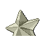 Staryu shiny back-facing sprite from Pokémon Sapphire
