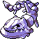 Steelix front-facing sprite from Pokémon Crystal