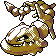 Steelix shiny front-facing sprite from Pokémon Crystal