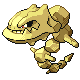 Steelix shiny front-facing sprite from Pokémon Pearl