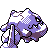 Steelix back-facing sprite from Pokémon Silver