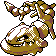 Steelix shiny front-facing sprite from Pokémon Silver