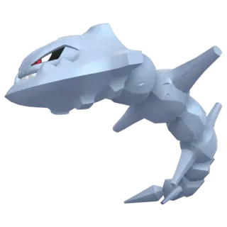 Steelix front-facing sprite from Pokémon Omega Ruby