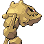 Steelix shiny back-facing sprite from Pokémon Sapphire