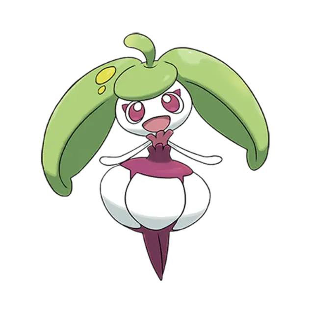 Steenee, the Fruit Pokémon — Grass-type Pokémon official artwork