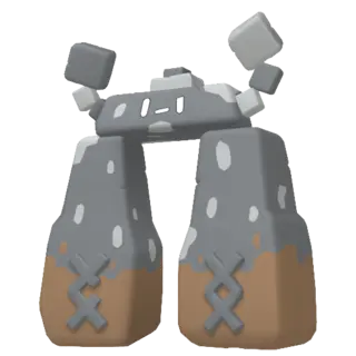 Stonjourner shiny front-facing sprite from Pokémon Shield