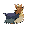 Stoutland back-facing sprite from Pokémon Black 2