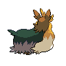 Stoutland shiny back-facing sprite from Pokémon Black