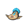 Stunfisk shiny front-facing sprite from Pokémon Black
