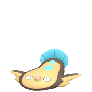 Stunfisk shiny front-facing sprite from Pokémon Shield