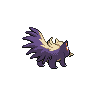 Stunky back-facing sprite from Pokémon Black 2