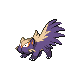 Stunky front-facing sprite from Pokémon Diamond