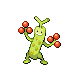 Sudowoodo shiny front-facing sprite from Pokémon HeartGold