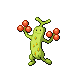 Sudowoodo shiny front-facing sprite from Pokémon Platinum