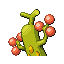 Sudowoodo shiny back-facing sprite from Pokémon Ruby
