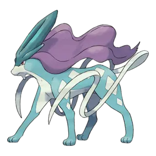 Suicune official artwork