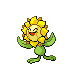 Sunflora front-facing sprite from Pokémon Pearl