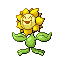 Sunflora front-facing sprite from Pokémon Emerald