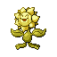 Sunflora shiny front-facing sprite from Pokémon Emerald
