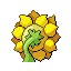 Sunflora back-facing sprite from Pokémon Ruby