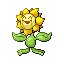 Sunflora front-facing sprite from Pokémon Ruby
